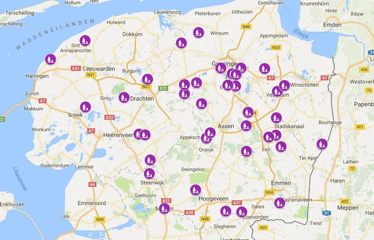 40 voedselbos-initiatieven in Noord-Nederland op de kaart gezet