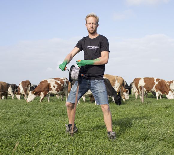 Een jonge boer met een missie