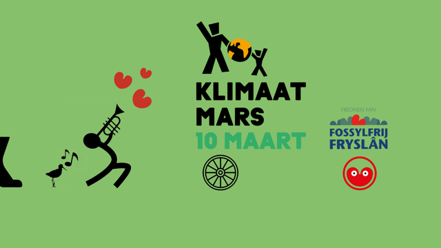 Friezen in bussen naar Klimaatmars Amsterdam