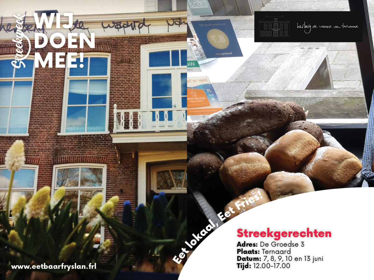 Tijdens Streekweek naar Herberg De waard van Ternaard