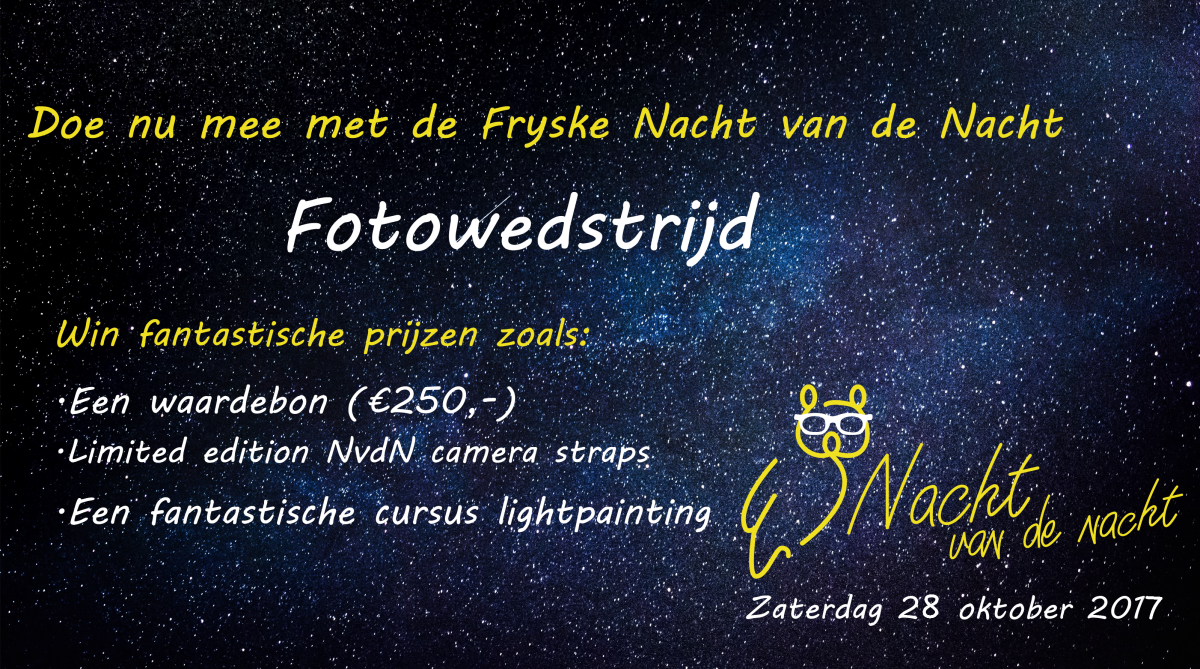 Doe mee met de Friese Nacht van de Nacht fotowedstrijd!