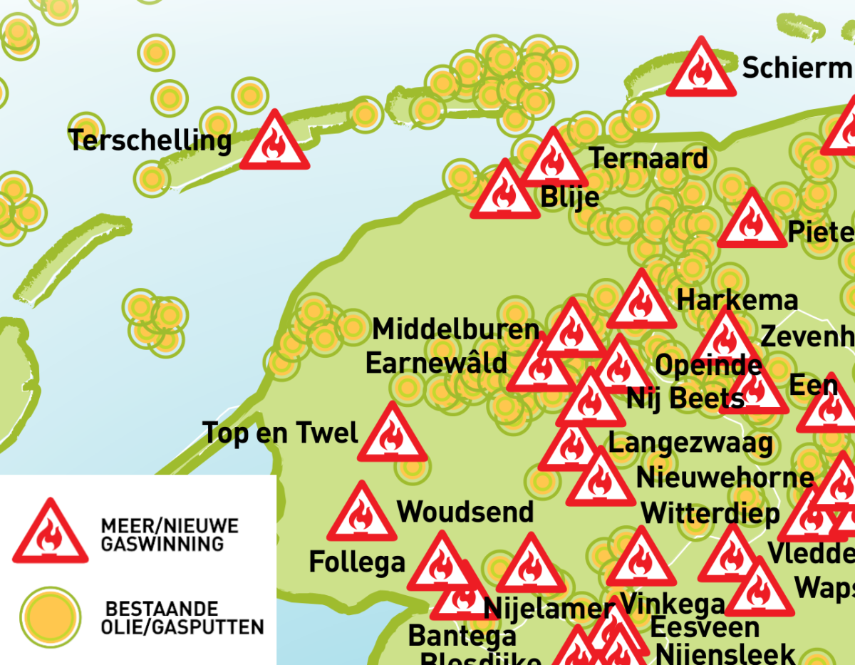 Veel nieuwe initiatieven voor gaswinning in Fryslân