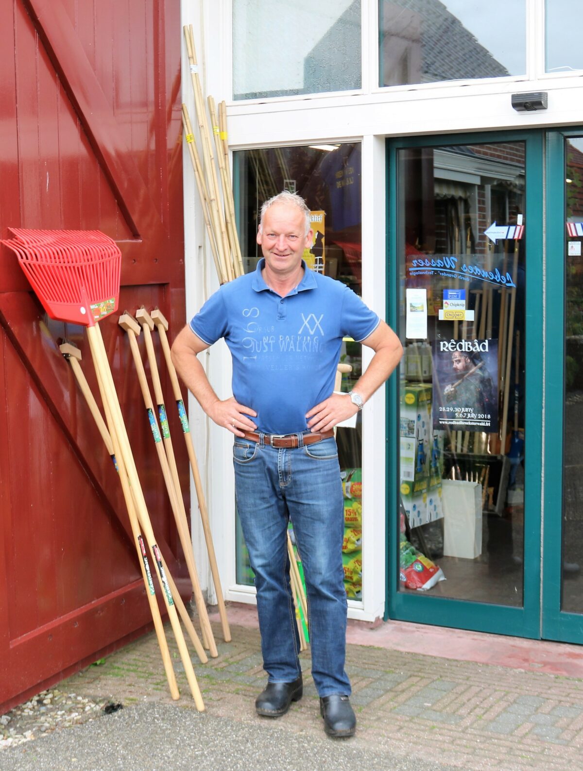 'Ik realiseerde me dat de grond te vergelijken is met een koeienpens'