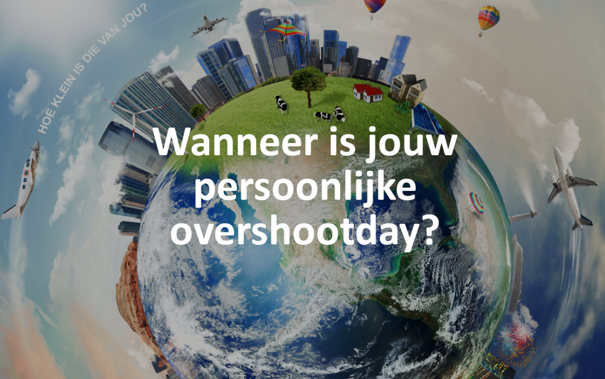 Helaas, onze aarde is op!