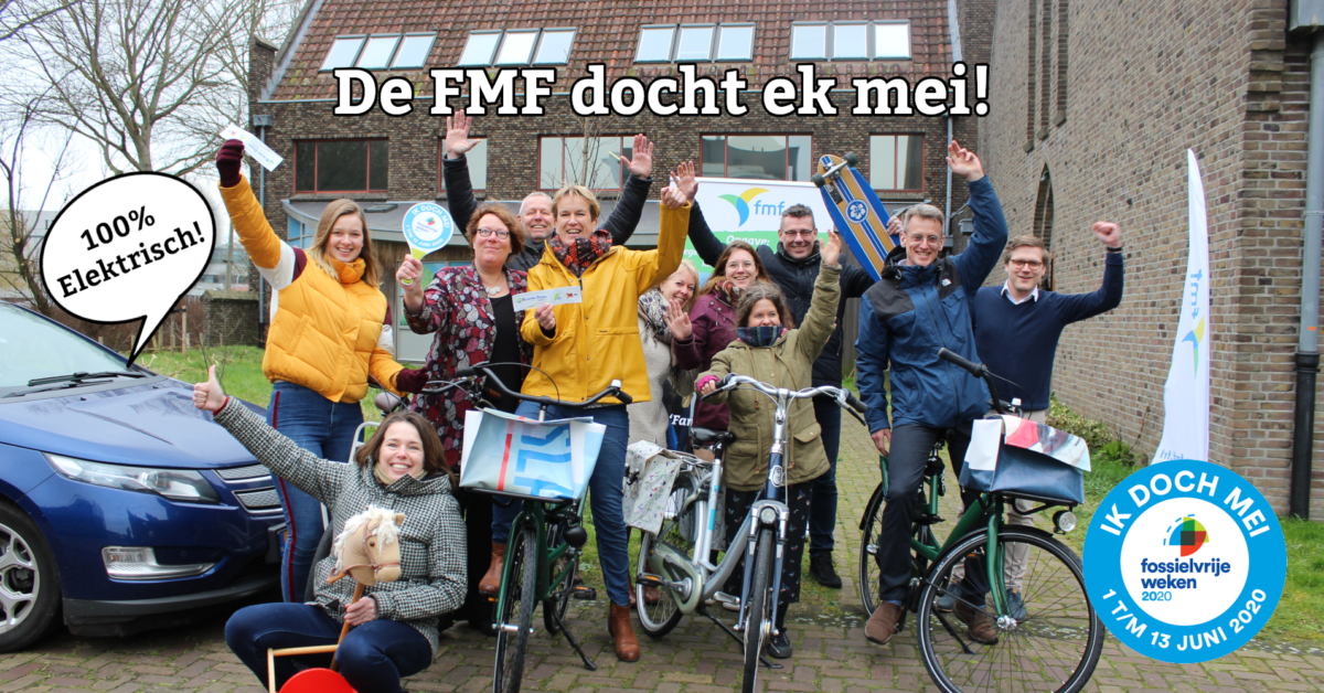 Ook de FMF doet mee aan de Fossielvrije Weken!