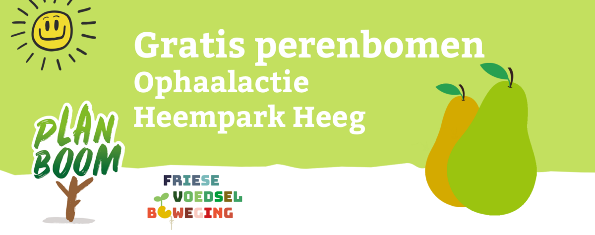 Plan Boom Fryslân start met gratis fruitbomen in Heeg