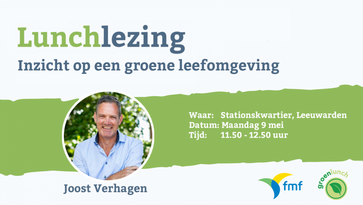 Lunchlezing: Inzicht op een groene leefomgeving