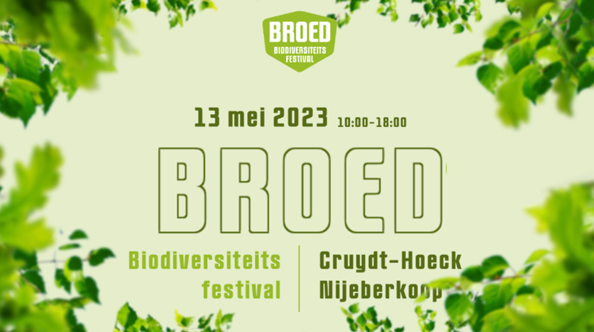Biodiversiteitsfestival BROED | Zaterdag 13 mei 2023 bij Cruydt-Hoeck in Nijerberkoop