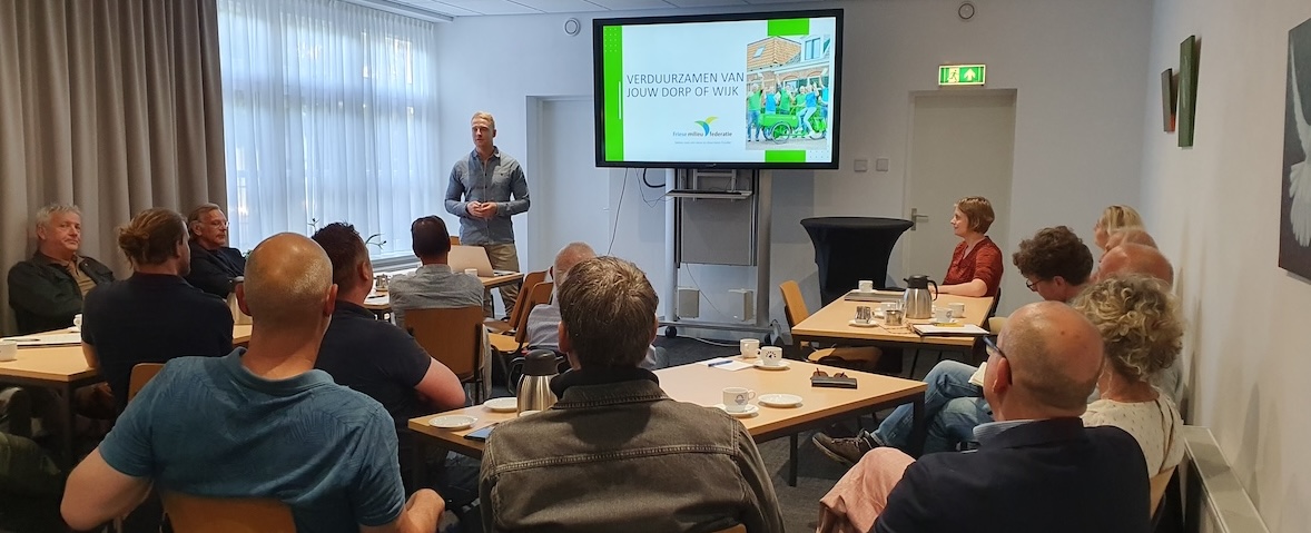 Participatiecoalitie 23 mei: Verbinden van dorpsinitiatieven in de regio voor een aardgasvrije toekomst van Friesland.
