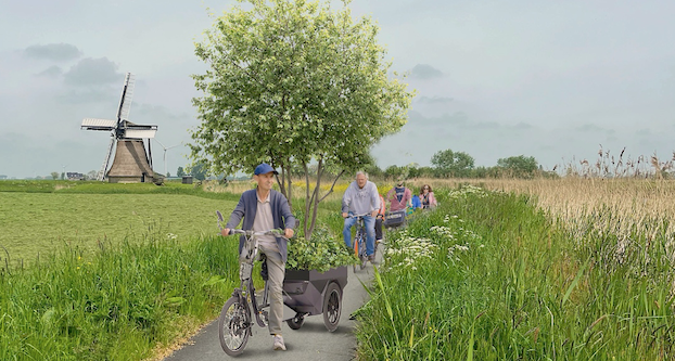 Er fietst een boom door Europa