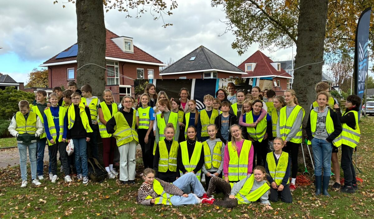 Bijna 2000 Opruimhelden maken Fryslân schoner tijdens Skjin Wetter 2025